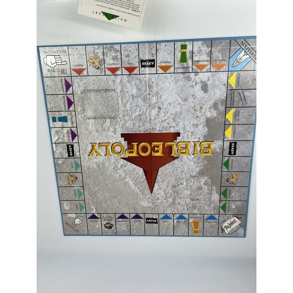 BIBLEOPOLY Board Game Biblical Game of Fun and Faith Complete 1991 - Christian - Picture 6 of 12